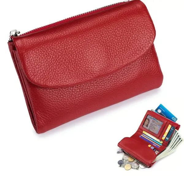 ⏰Unisex Pebble Leather Wallet🔥