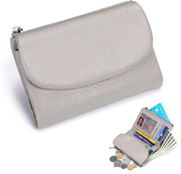 ⏰Unisex Pebble Leather Wallet🔥