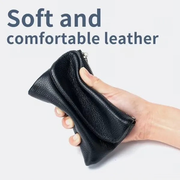 ⏰Unisex Pebble Leather Wallet🔥
